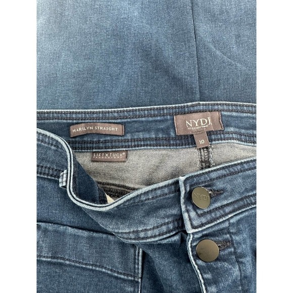 NYDJ Marilyn Straight Ankle Pant women’s size 10 - Picture 7 of 8